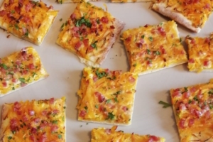 Kürbis-Zwiebel-Kuchen