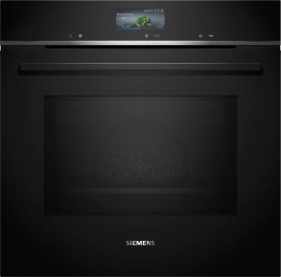 Siemens Einbau-Backofen mit Mikrowellenfunktion HM776GKB1